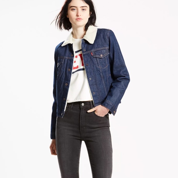 Levi's Original Trucker Sherpa Denim Jacket